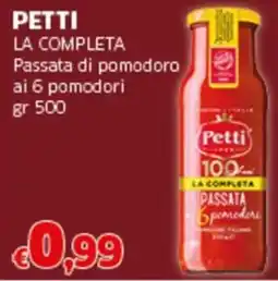 Sigma PETTI LA COMPLETA Passata di pomodoro ai 6 pomodori offerta