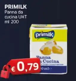 Sigma PRIMILK Panna da cucina UHT offerta