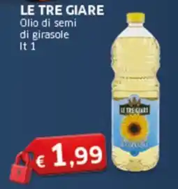 Sigma LE TRE GIARE Olio di semi di girasole offerta