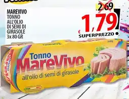 Il Genio Supermercato Marevivo tonno all'olio di semi di girasole offerta