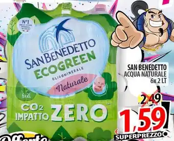 San benedetto acqua naturale