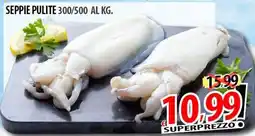 Il Genio Supermercato Seppie pulite 300/500 offerta