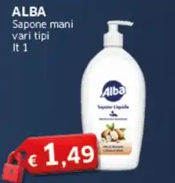 Sigma ALBA Sapone mani offerta