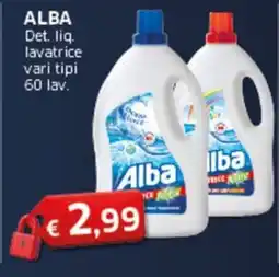 Sigma ALBA Det. liq. lavatrice offerta