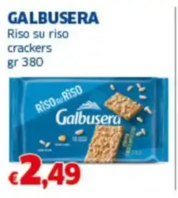 Sigma GALBUSERA Riso su riso crackers offerta
