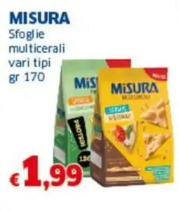Sigma MISURA Sfoglie multicerali offerta