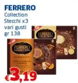 Sigma FERRERO Collection Stecchi x3 offerta