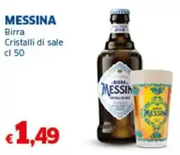 Sigma MESSINA Birra Cristalli di sale offerta