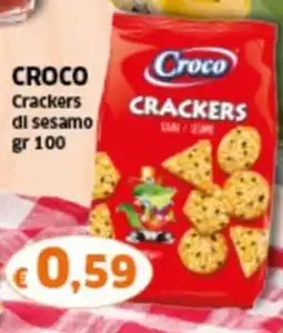 Sigma CROCO Crackers di sesamo offerta