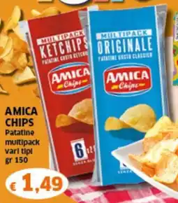 Sigma AMICA CHIPS Patatine multipack offerta