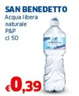 Sigma SAN BENEDETTO Acqua libera naturale P&P offerta