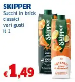 Sigma SKIPPER Succhi in brick classici offerta