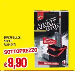 Famila SUPER5 BLACK MOP KIT PAVIMENTI offerta