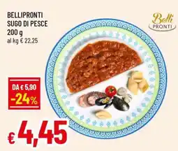 Famila BELLIPRONTI SUGO DI PESCE offerta