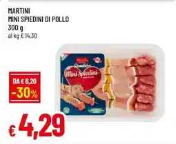 Famila MARTINI MINI SPIEDINI DI POLLO offerta