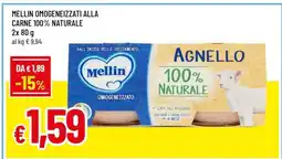 Famila MELLIN OMOGENEIZZATI ALLA CARNE 100% NATURALE offerta