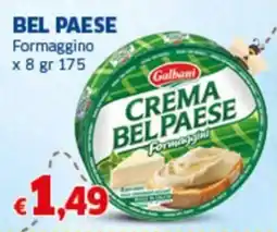 Sigma BEL PAESE Formaggino x 8 offerta