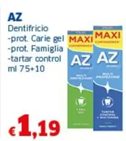 Sigma AZ Dentifricio offerta