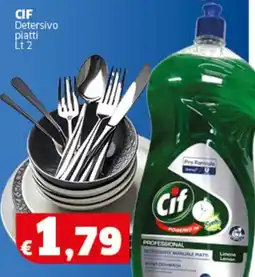 Sigma CIF Detersivo piatti offerta