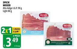 Tigros Speck MOSER offerta