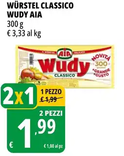Tigros Würstel classico wudy AIA offerta