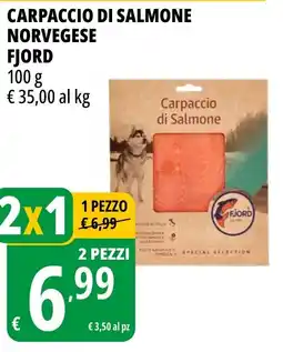 Tigros Carpaccio di salmone norvegese FJORD offerta