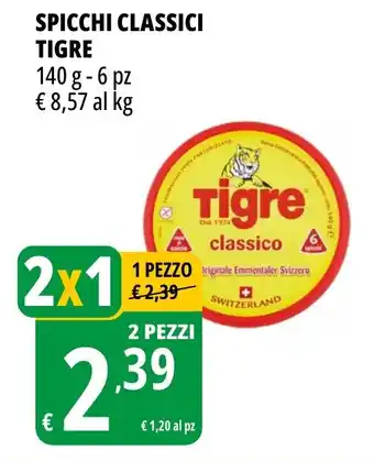 Tigros Spicchi classici TIGRE offerta