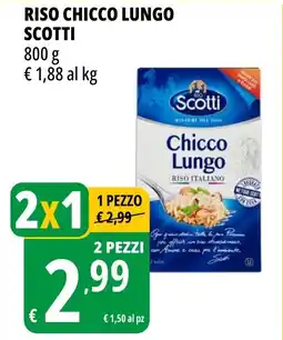 Tigros Riso chicco lungo SCOTTI offerta