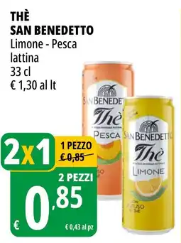 Tigros Thè SAN BENEDETTO offerta