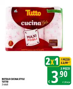 Tigros Rotolo cucina style TUTTO offerta