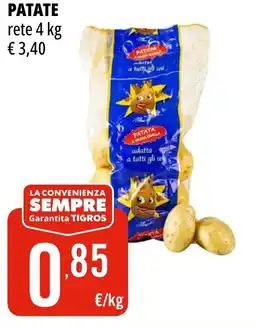 Tigros Patate rete offerta