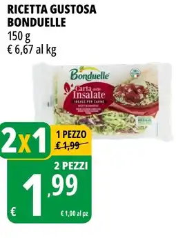 Tigros Ricetta gustosa BONDUELLE offerta