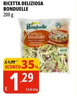 Tigros Ricetta deliziosa BONDUELLE offerta
