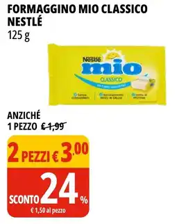Tigros Formaggino mio classico NESTLÉ offerta