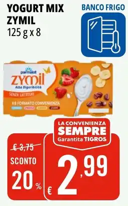 Tigros Yogurt mix ZYMIL offerta