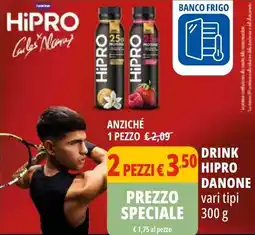Tigros Drink hipro DANONE offerta