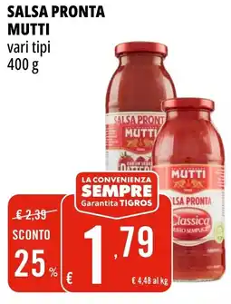Tigros Salsa pronta MUTTI offerta