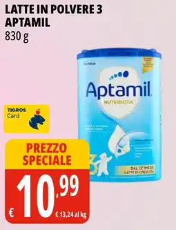 Tigros Latte in polvere 3 APTAMIL offerta