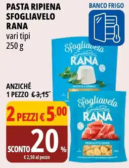Tigros Pasta ripiena sfogliavelo RANA offerta