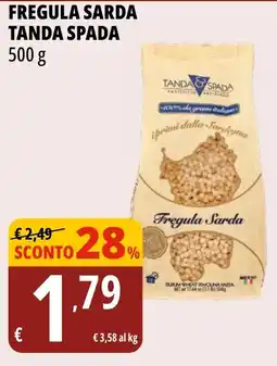 Tigros Fregula sarda TANDA SPADA offerta