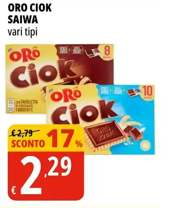 Tigros Oro ciok saiwa offerta