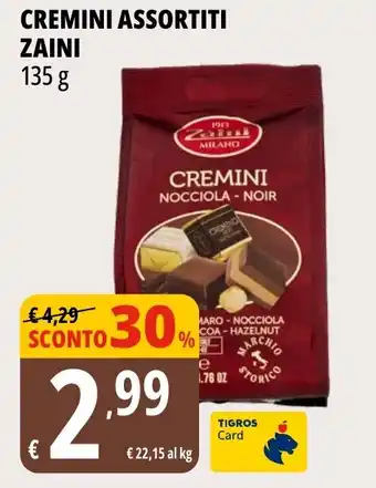 Tigros Cremini ZAINI offerta