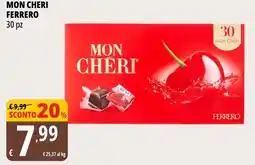 Tigros Mon cheri FERRERO offerta