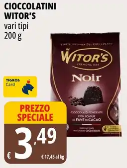 Tigros Cioccolatini WITOR'S offerta