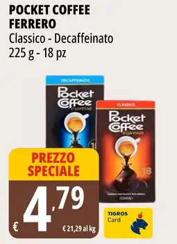 Tigros Pocket coffee FERRERO offerta