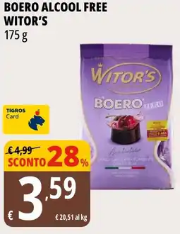 Tigros Boero alcool free WITOR'S offerta