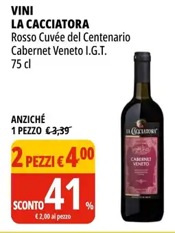 Tigros Vini LA CACCIATORA offerta