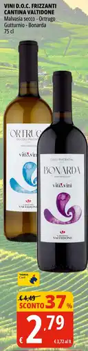 Tigros Vini d.o.c. frizzanti CANTINA VALTIDONE offerta