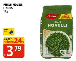 Tigros Piselli novelli FINDUS offerta