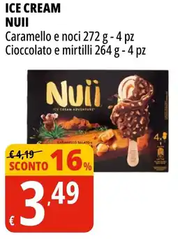 Tigros Ice cream NUII offerta